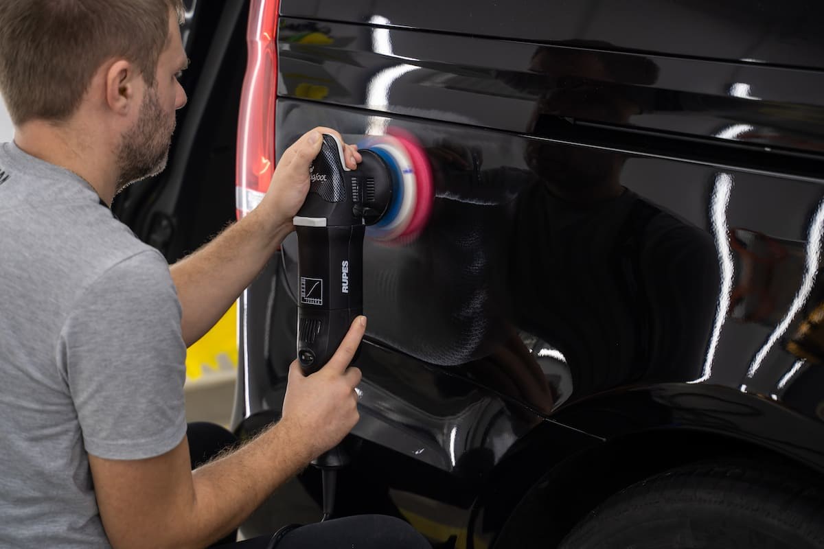 Mercedes-Benz V-Class — разглаживание плёнки